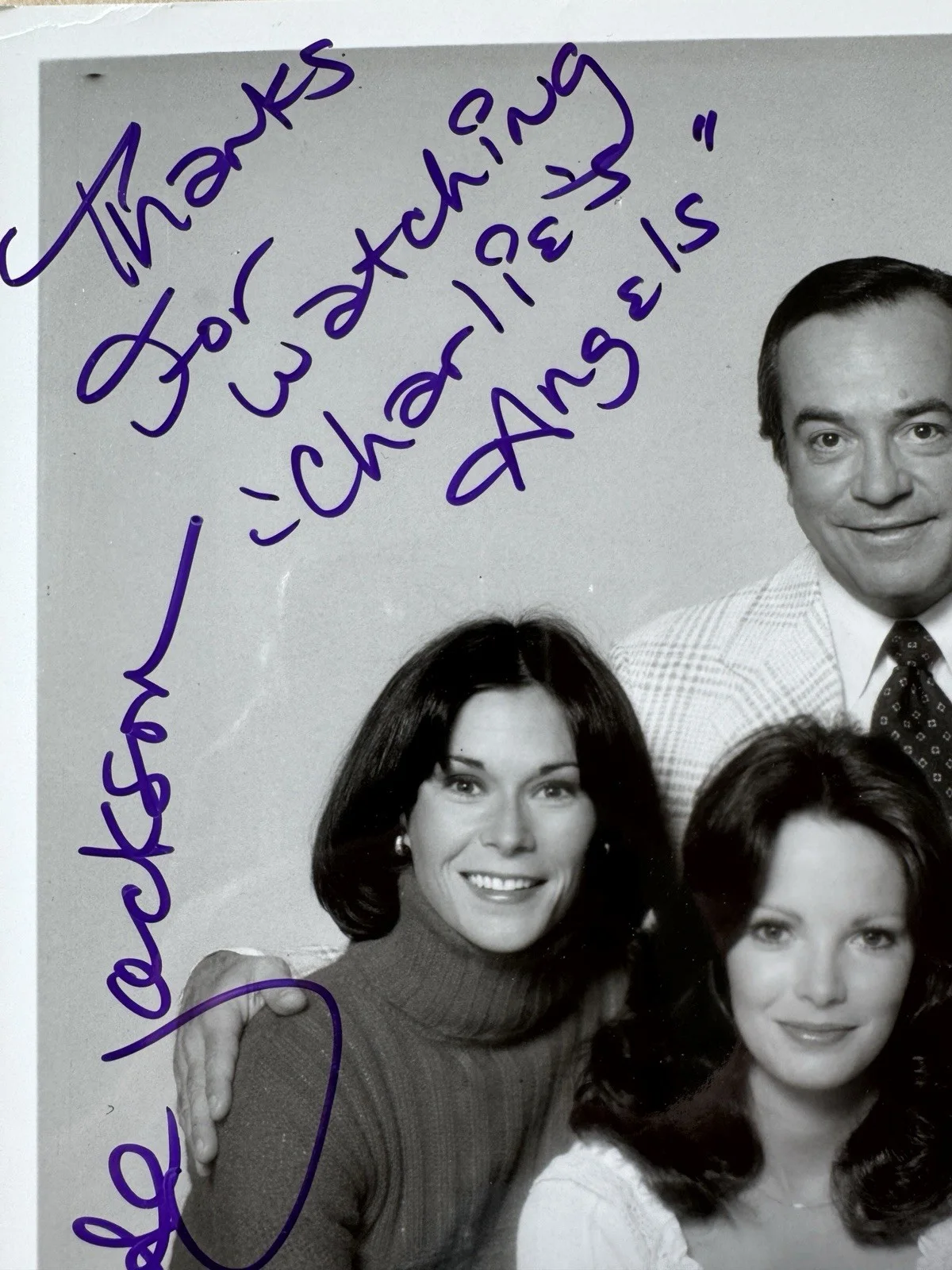 Cheryl Ladd/Jaclyn Smith/Kate Jackson/David Doyle — Charlie's Angels Cast Signed Photo/David Doyle/Cheryl/Jaclyn Smith/Kate Jackson, изображение 5