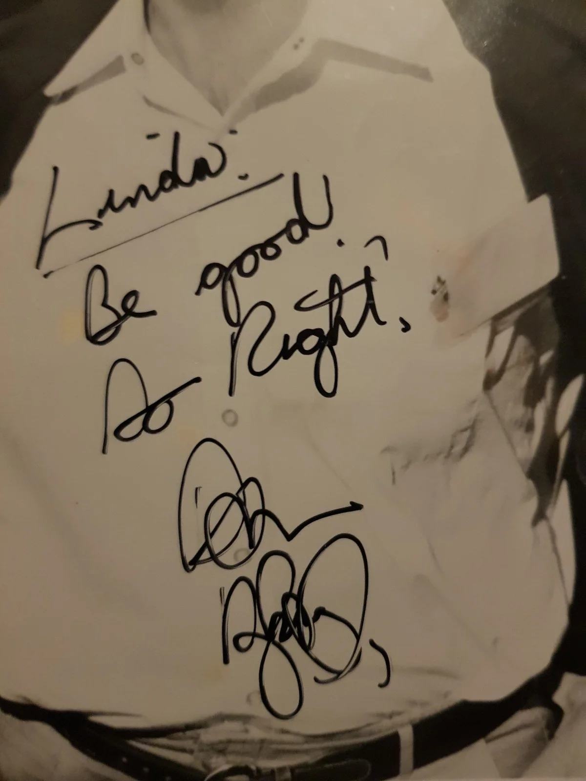 Dan Aykroyd Autograph from My Stepmother Is An Alien Genuine., изображение 2