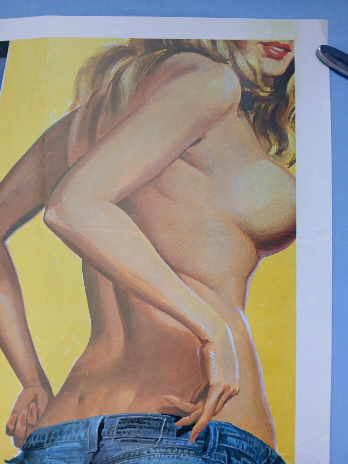 CHARLOTTE/CONFESSIONS OF CAMPUS VIRGINS (1974,79)orig quad poster -sexploitation, изображение 5