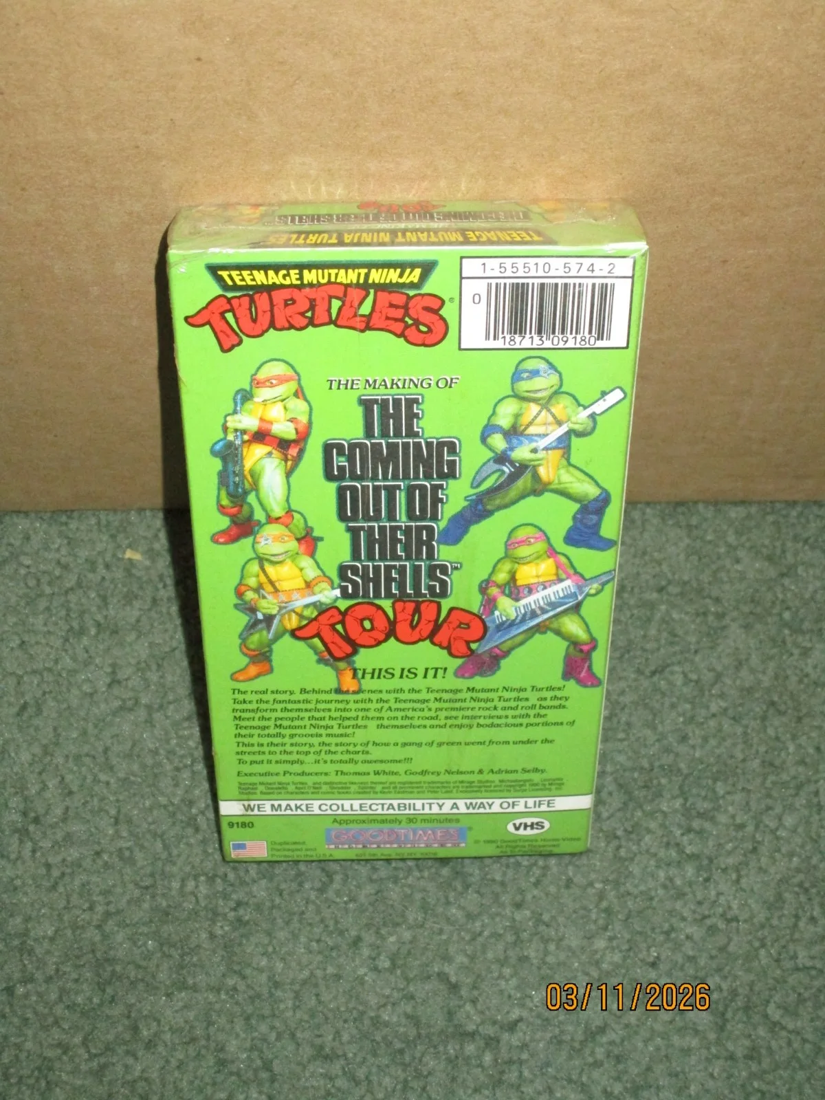 Teenage Mutant Ninja Turtles The Making of the Coming Out of Their Shells Tour, изображение 2