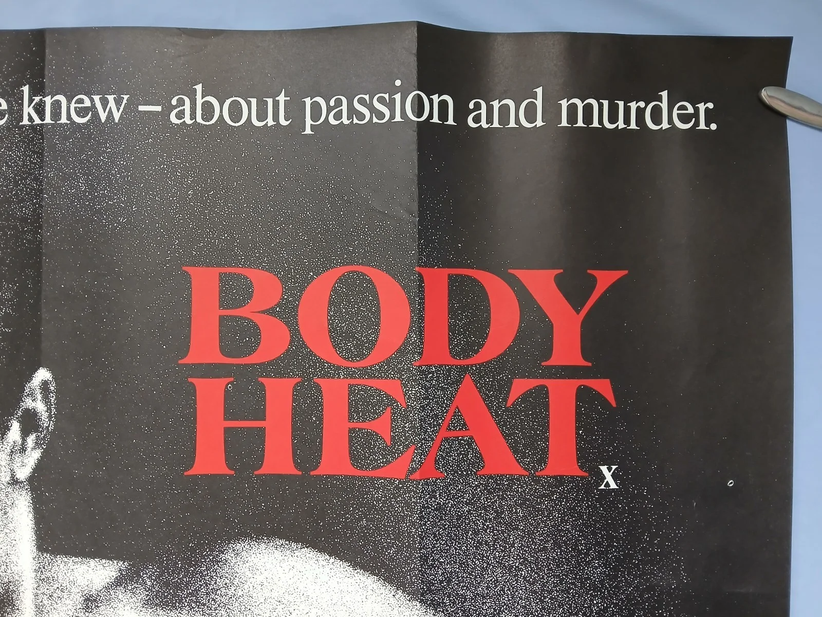 BODY HEAT (1981) original UK quad poster - William Hurt, Kathleen Turner, image 3