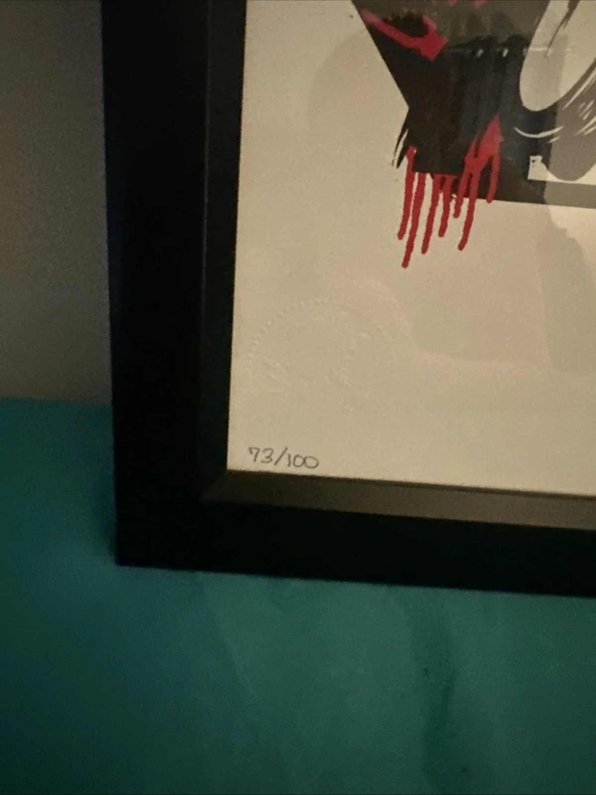 DJ Marshmello x 2SHAE Mellogang 30 Autographed Framed Poster 73/100, изображение 3