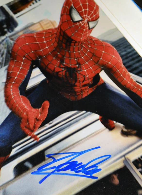 STAN LEE Signed Spider-Man AUTOGRAPH, Screen-Used COSTUME, WEB, COIN Props, DVD, image 4