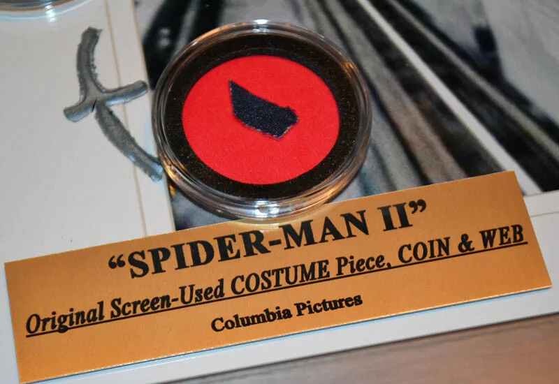 STAN LEE Signed Spider-Man AUTOGRAPH, Screen-Used COSTUME, WEB, COIN Props, DVD, image 5