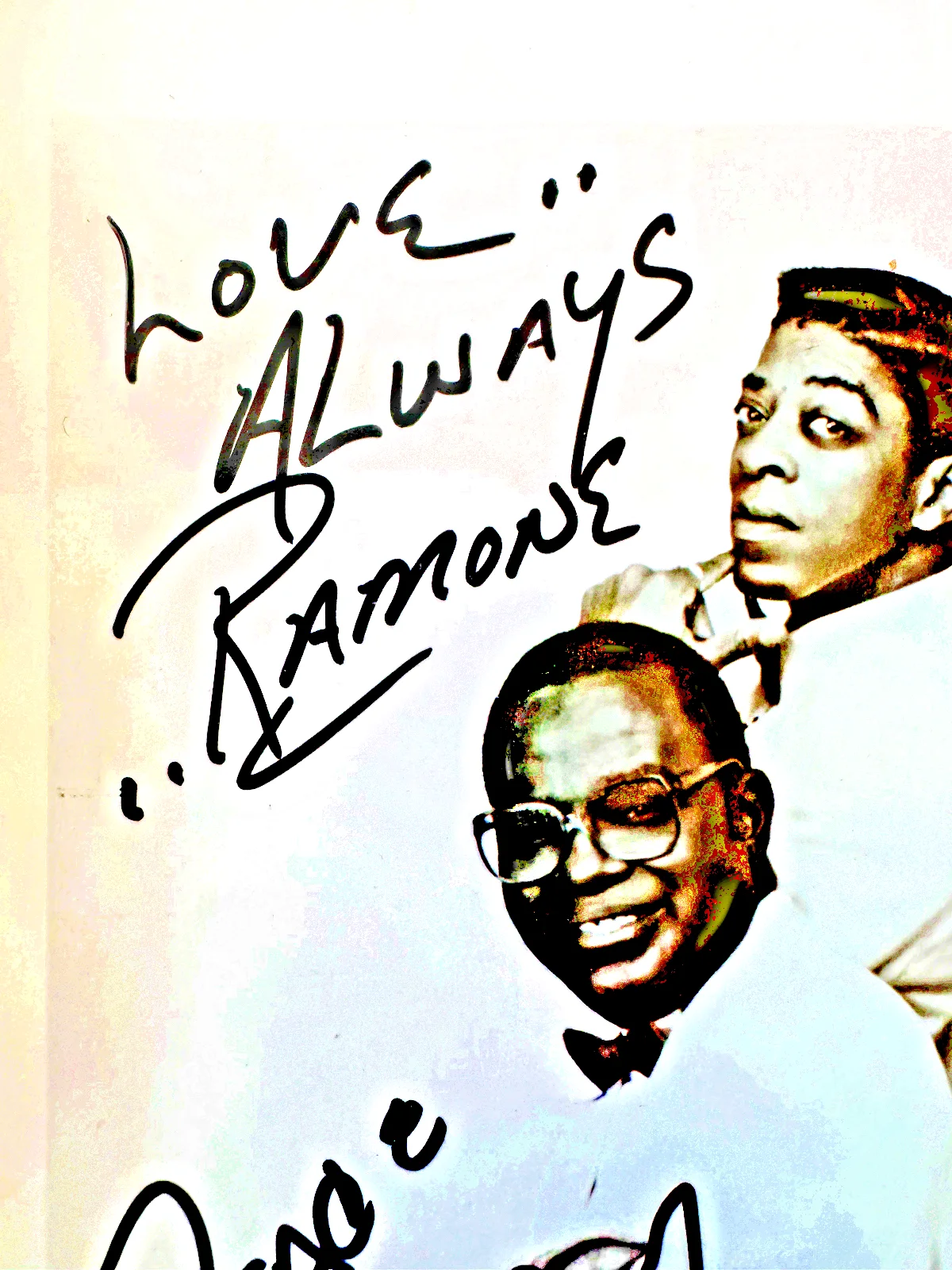 Jerome Jackson, Casson Valentine, Romone, CJ Coy — THE DRIFTERS Signed 8X10 Vintage Photo Jackson Valentine Roamone Coy Autographed, изображение 5