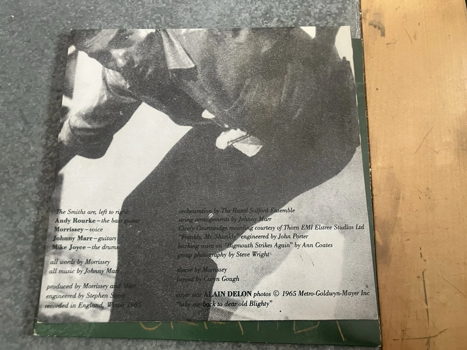 MORRISSEY THE SMITHS THE QUEEN IS DEAD SIGNED AUTOGRAPHED ALBUM TRACKS LOA RARE, изображение 5
