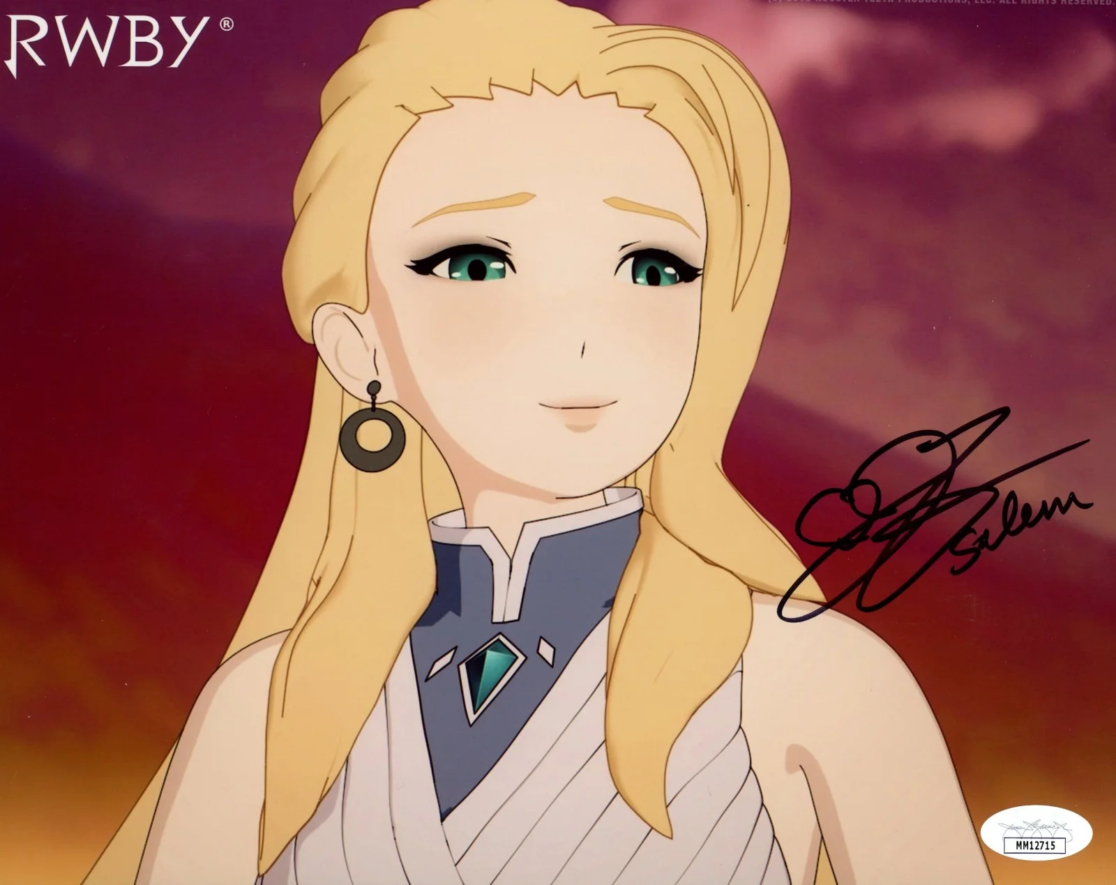 Jen Taylor — Jen Taylor RWBY 8x10 Photo Signed Autographed JSA Certified