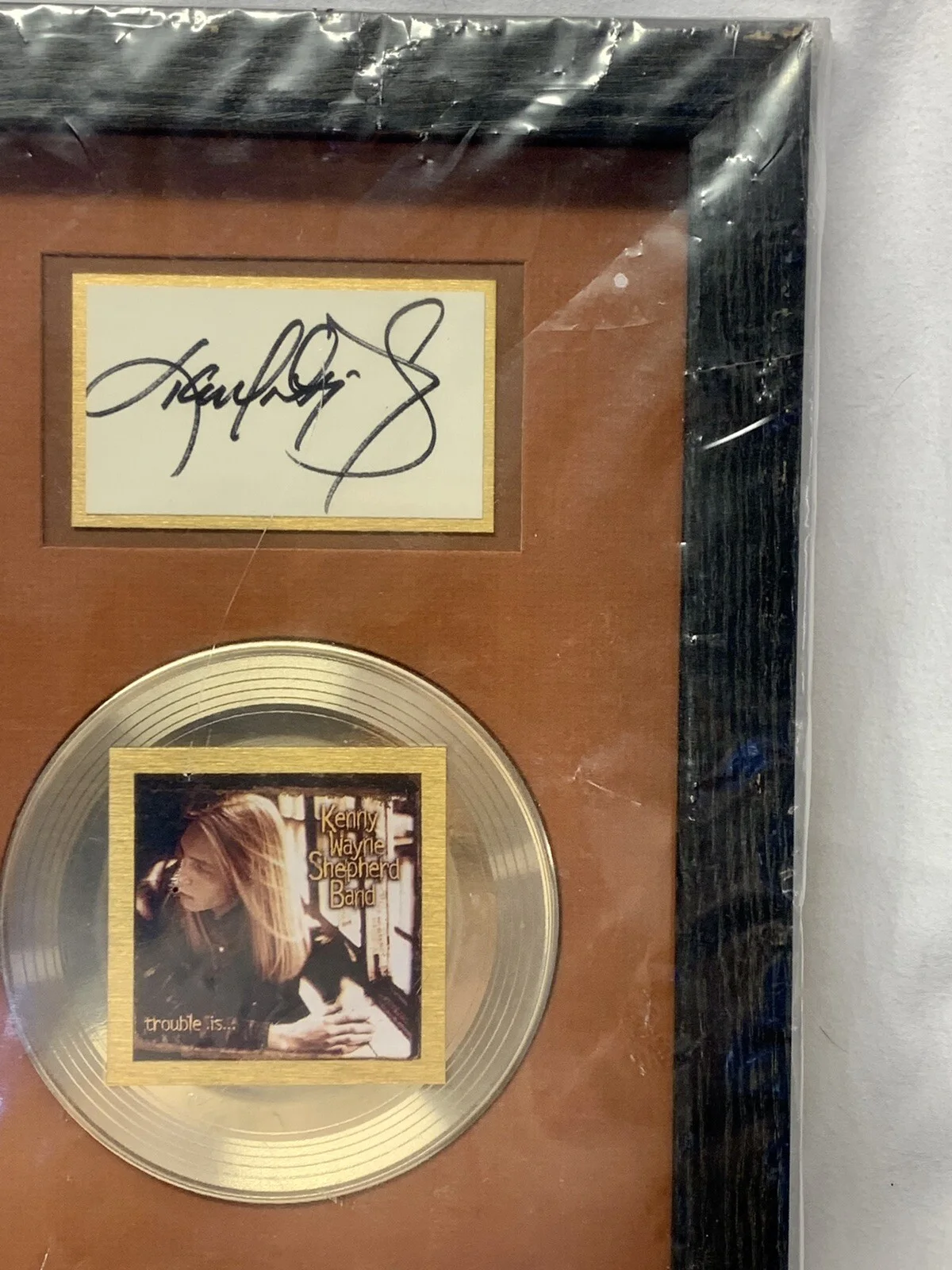 Kenny Wayne Shepherd Trouble Is Signed Music Album Limited Edition Autograph COA, изображение 2