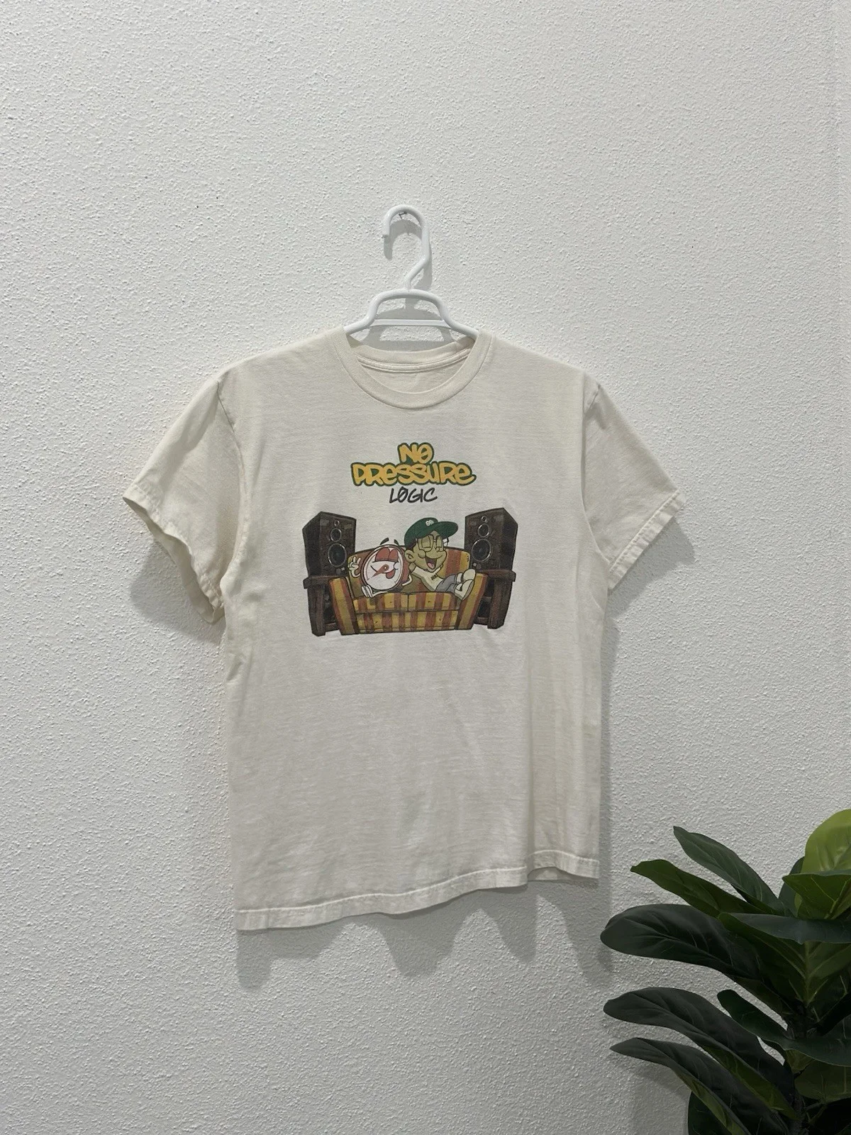Logic No Pressure Album Promo T-Shirt Limited Edition Large Underground Hip Hop, изображение 2