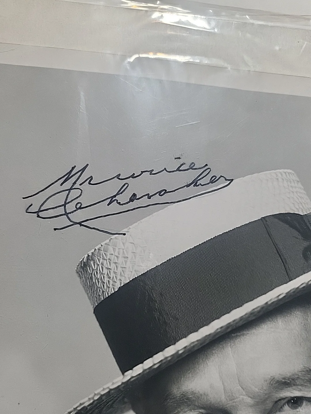 Maurice Chevalier — MAURICE CHEVALIER - AUTOGRAPHED 8x10 SIGNED PHOTOGRAPH, image 2