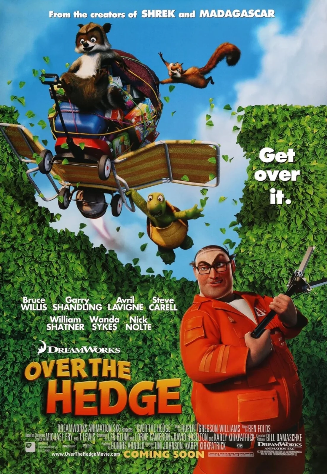 Over The Hedge - 2006 Very Rare Unmounted Genuine 35mm Film Cells, image 2