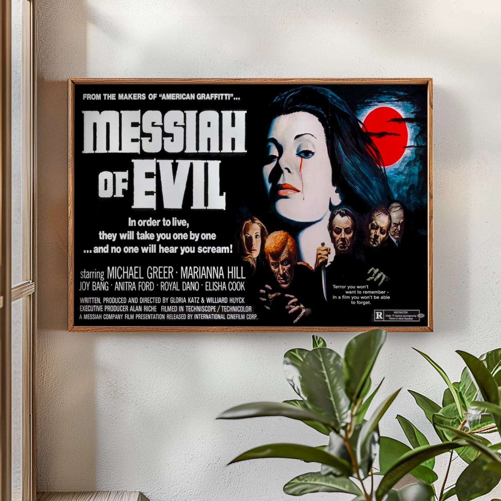 Messiah Of Evil 1974 - Supernatural Horror - 30" x 40" UK Quad Poster, image 2