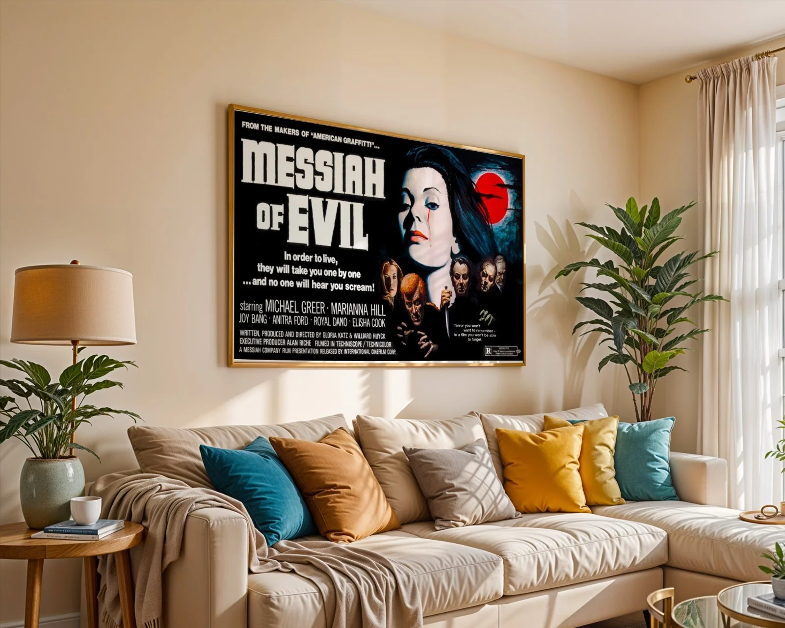 Messiah Of Evil 1974 - Supernatural Horror - 30" x 40" UK Quad Poster, image 3