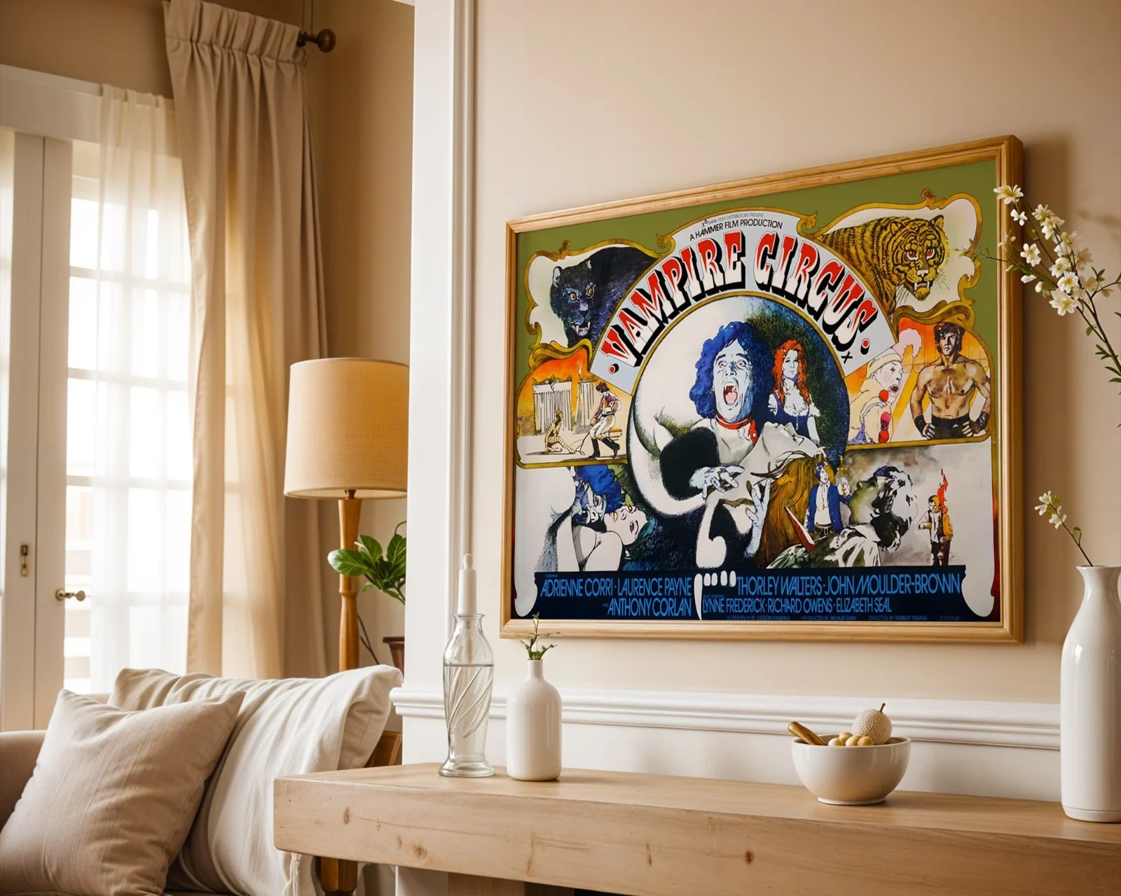 Vampire Circus 1972 Hammer Horror Film - UK 30" x 40" Quad Poster, изображение 5