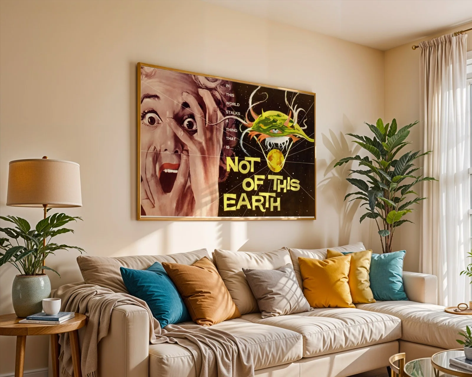 Not Of This Earth 1957 - Science Fiction - 30" x 40" Quad Poster, image 3