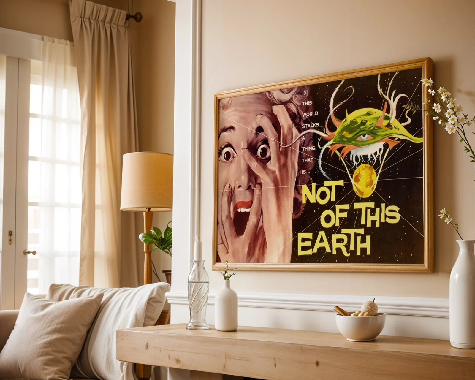 Not Of This Earth 1957 - Science Fiction - 30" x 40" Quad Poster, image 5