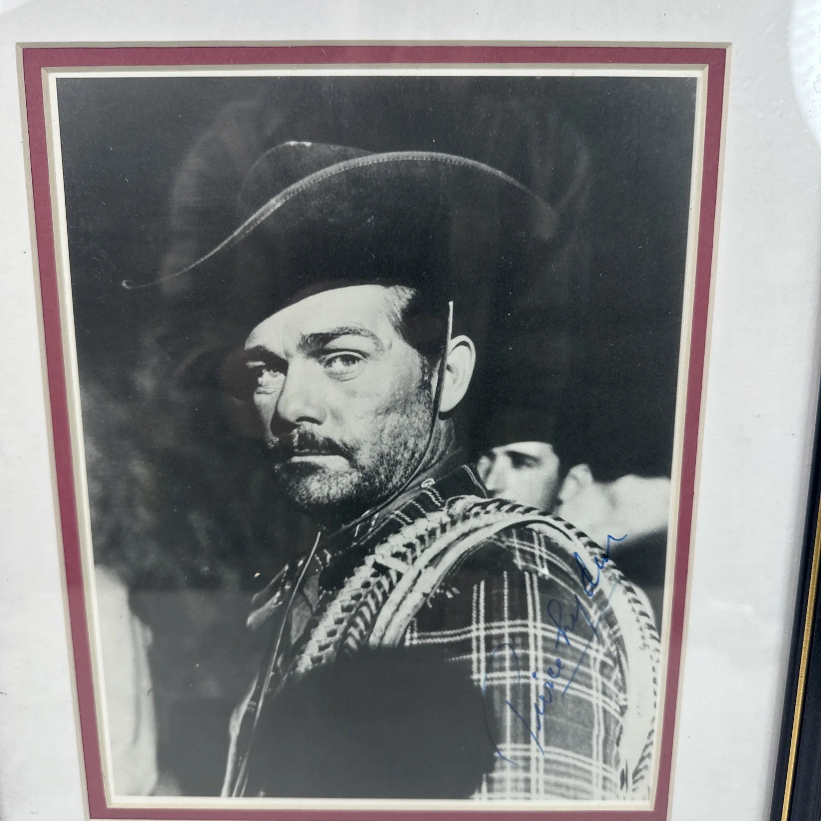 PIERCE LYDEN The Lone Ranger)Signed 8 x 10 Black & White Photo Framed W/COA Y8, изображение 2