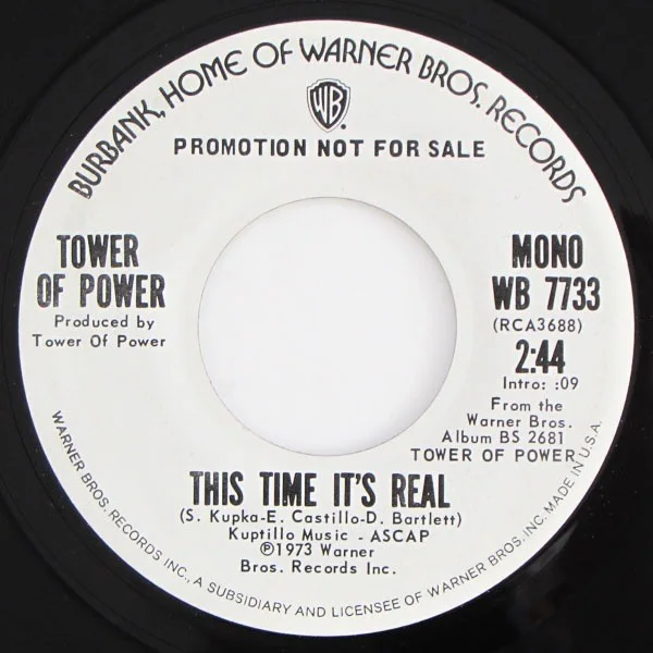 Tower of Power - This Time It's Real (Stereo) / (Mono), image 2
