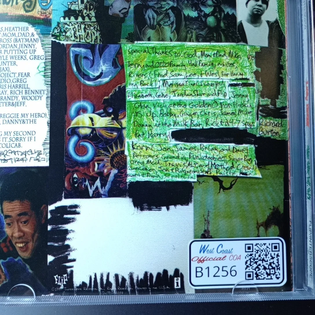 Limp Bizkit $3 Bill Y'all Signed Autographed CD Booklet With COA Full Band, image 2