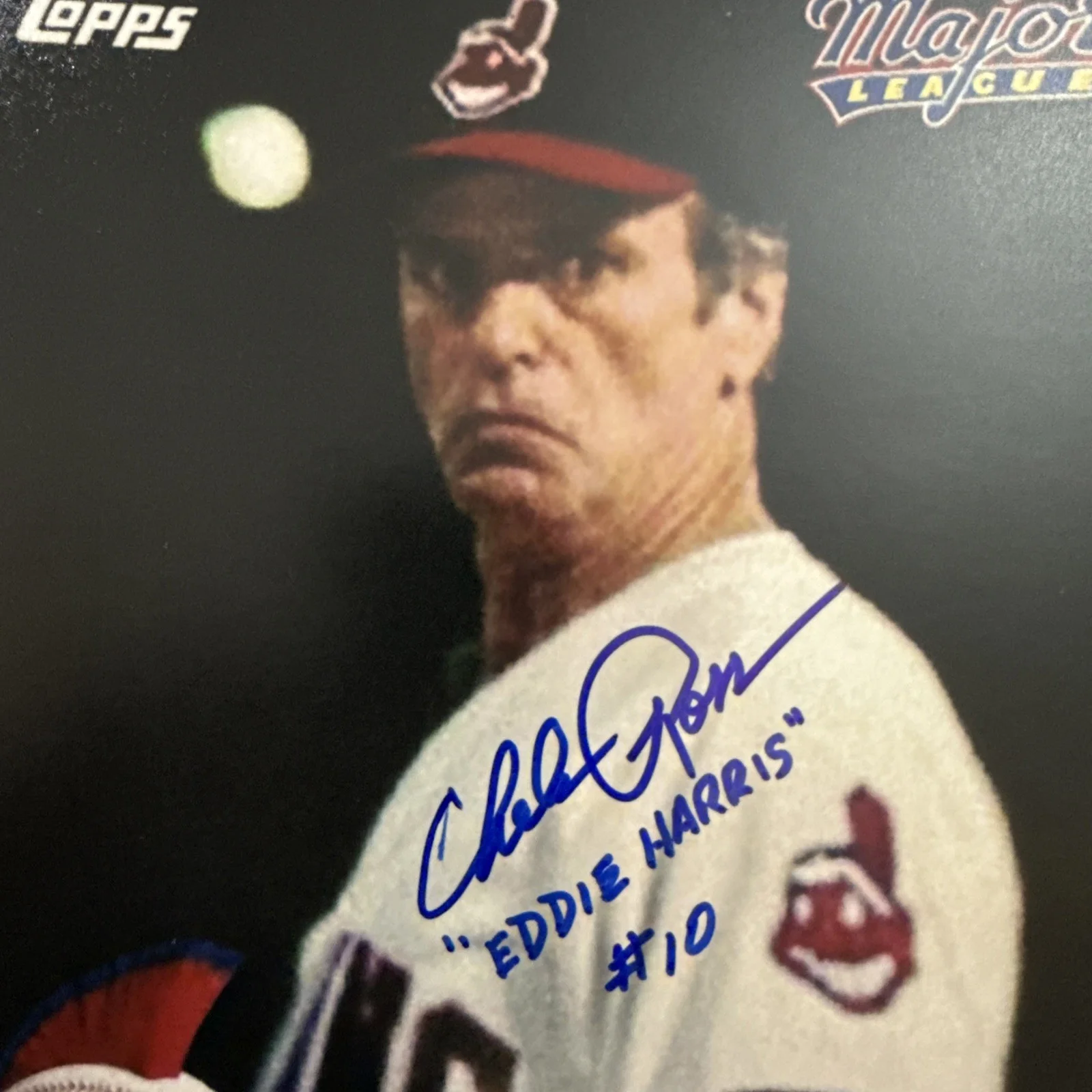 Chelcie Ross — Chelcie Ross Major League Signed 8X 10 Photo Insc Character Name Eddie Harris, изображение 2
