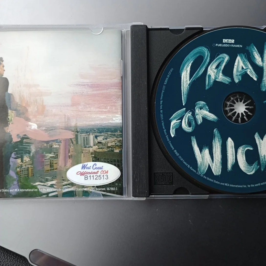 Panic At The Disco Pray For The Wicked Signed Brendon Urie Autograph CD With COA, image 4