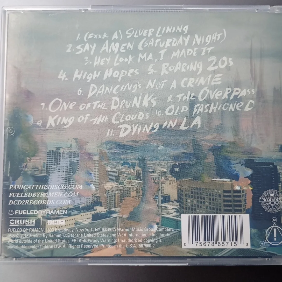 Panic At The Disco Pray For The Wicked Signed Brendon Urie Autograph CD With COA, image 5