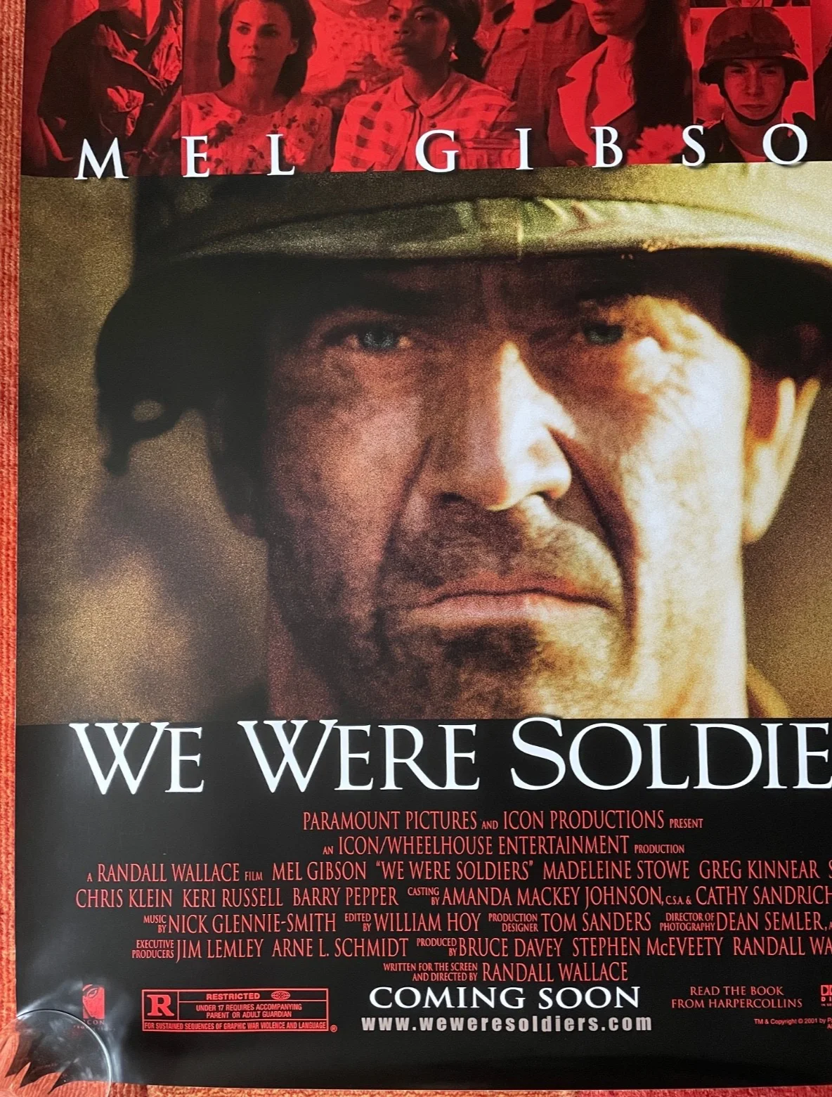 WE WERE SOLDIERS (2002) Original US One Sheet Vietnam War Movie Film Poster, изображение 4