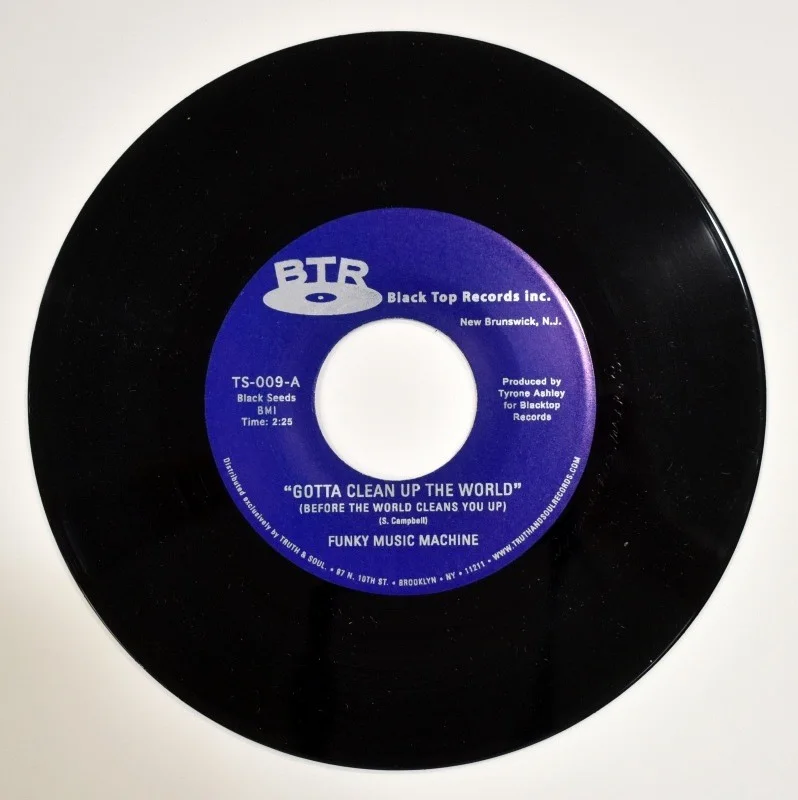 Funky Music Machine - Gotta Clean Up The World / ST (Instrumental) [7"], изображение 2