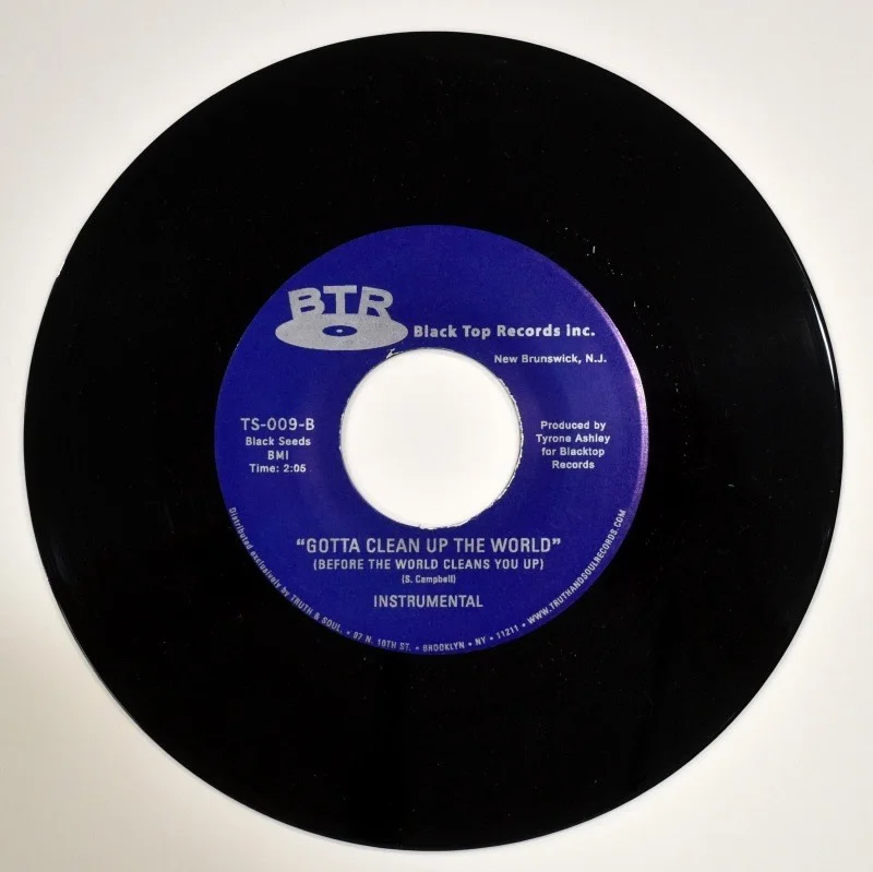 Funky Music Machine - Gotta Clean Up The World / ST (Instrumental) [7"], изображение 3