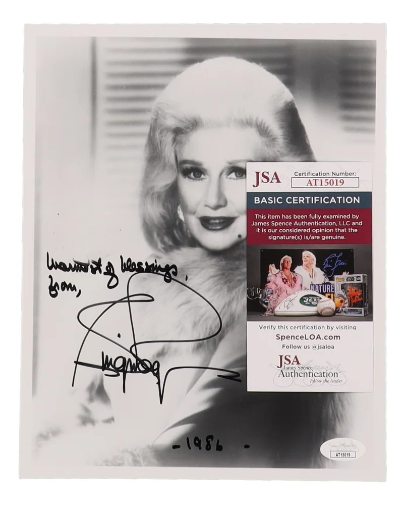 Ginger Rogers — Ginger Rogers Autographed 8x10 Photo...JSA Authenticated!!, image 2