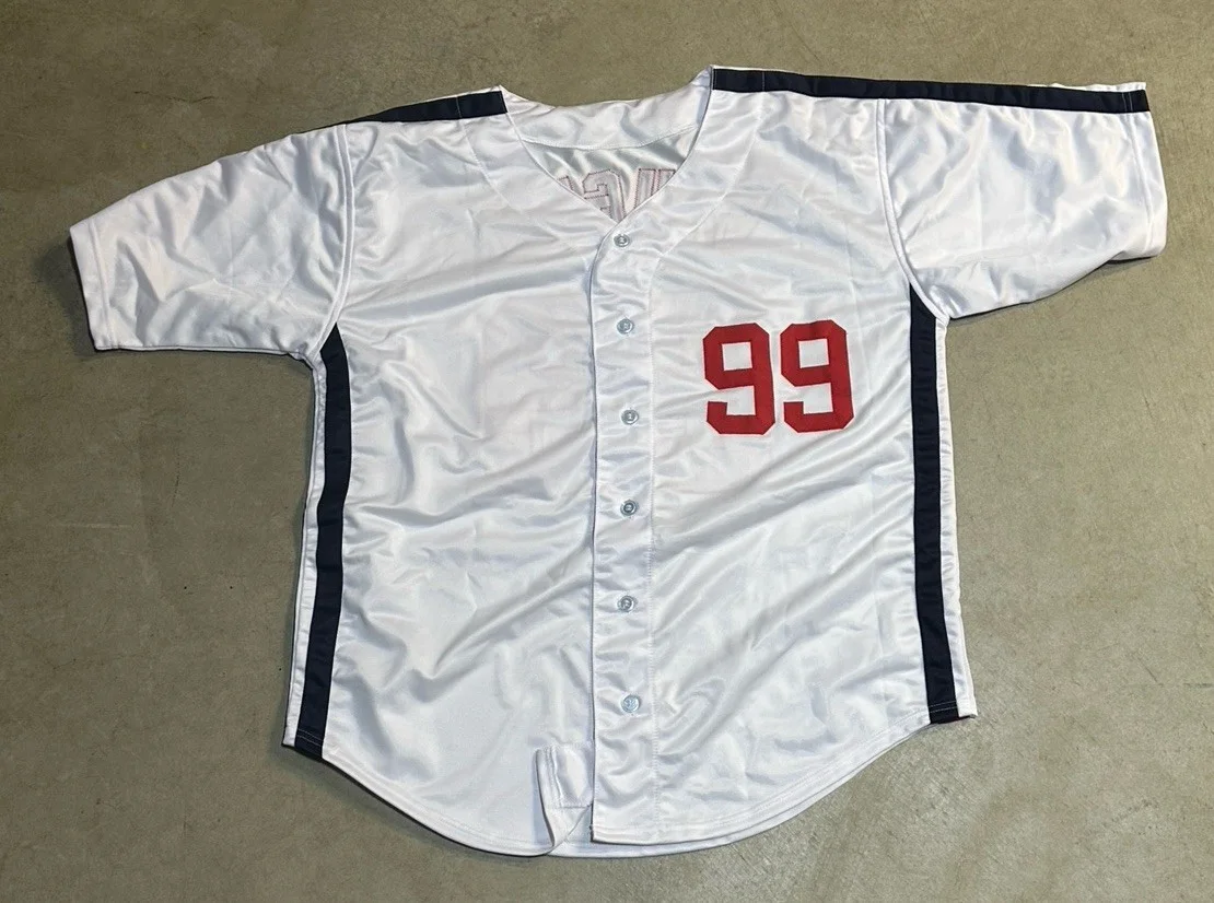 Charlie Sheen — Charlie Sheen Signed Ricky Vaughn Major League Jersey Beckett, изображение 4