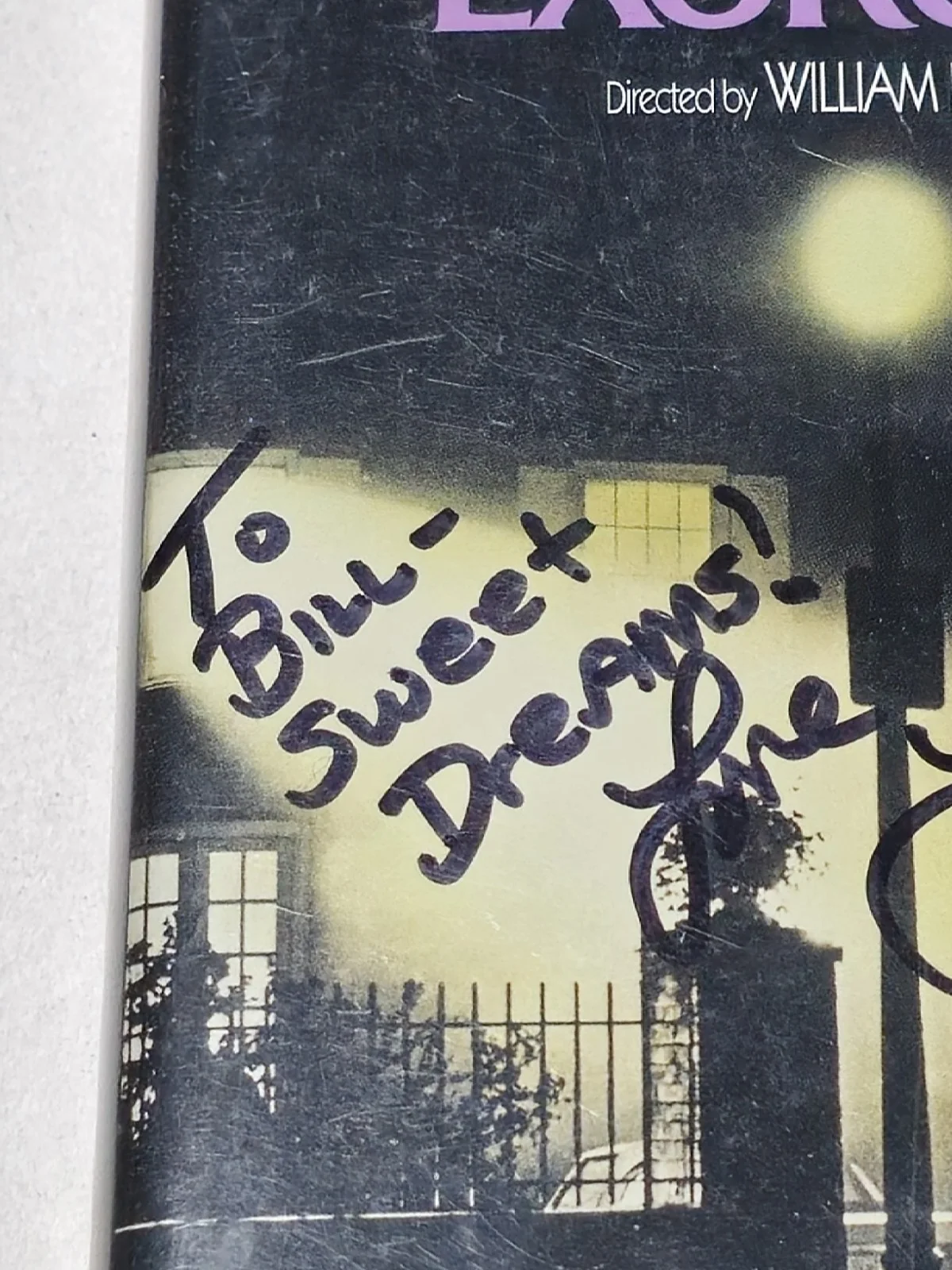 Linda Blair — The Exorcist: 25th Anniversary (VHS, 1998) Signed By Linda Blair For Director BK, изображение 2