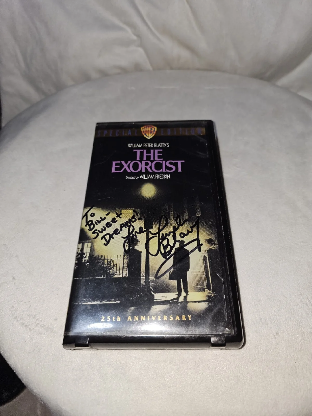 Linda Blair — The Exorcist: 25th Anniversary (VHS, 1998) Signed By Linda Blair For Director BK, изображение 4