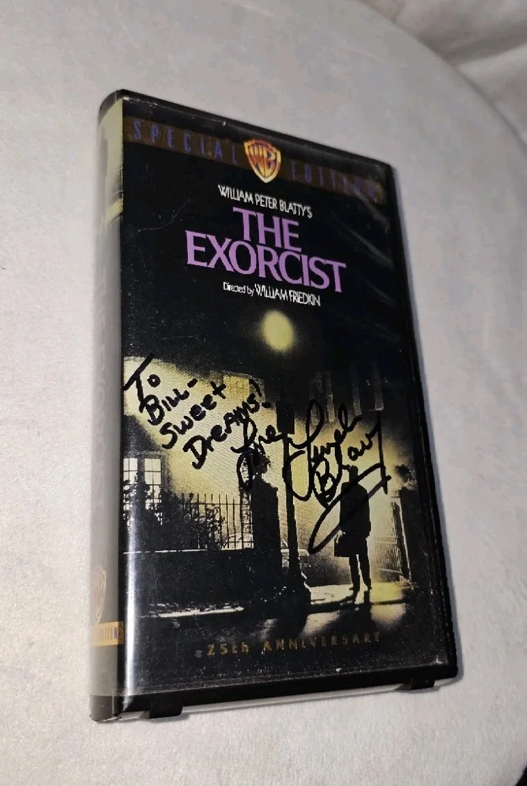 Linda Blair — The Exorcist: 25th Anniversary (VHS, 1998) Signed By Linda Blair For Director BK, изображение 5