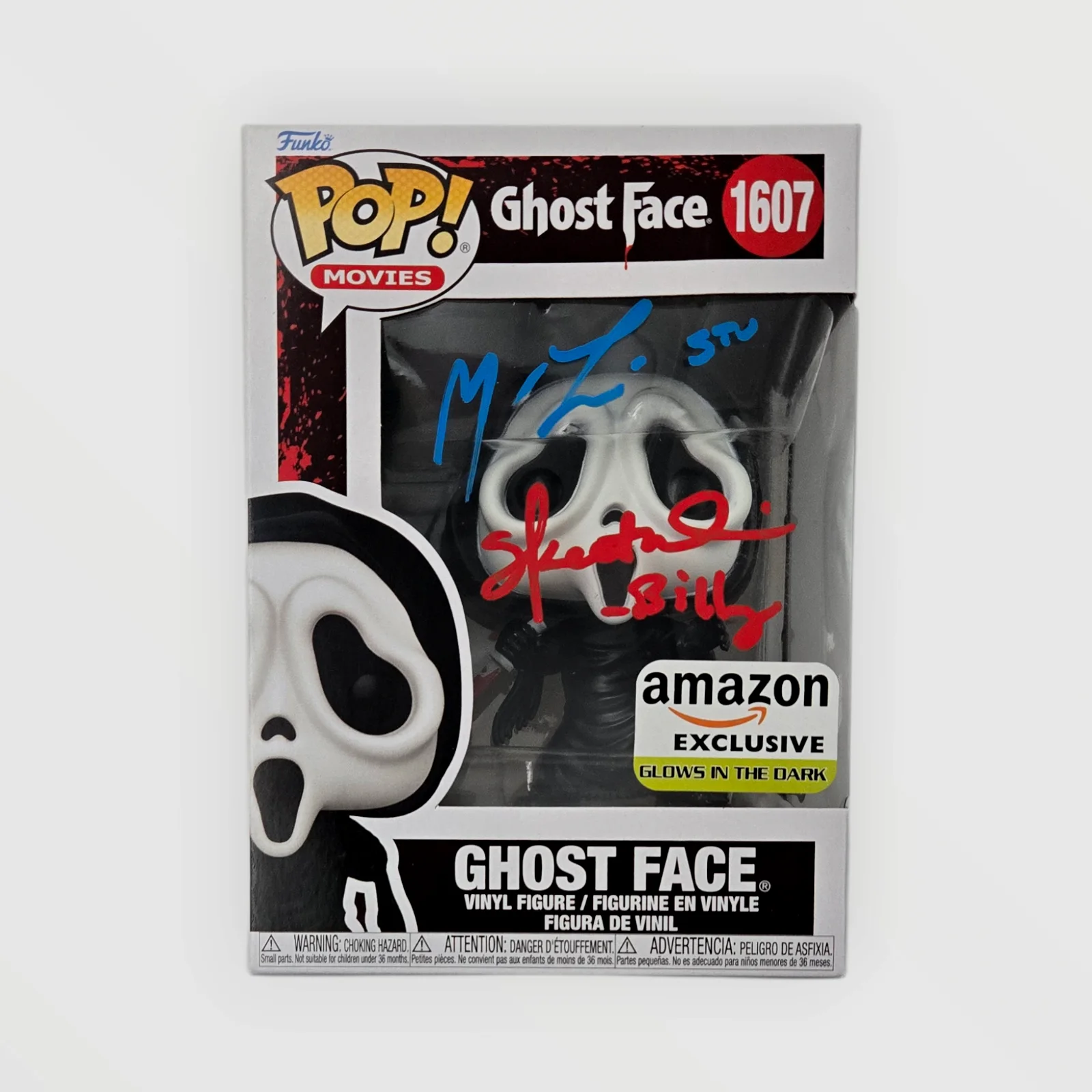 Matthew Lillard, Skeet Ulrich — Ghostface Signed Funko Pop Scream Autograph Matthew Lillard Ulrich 1607 Beckett, image 2