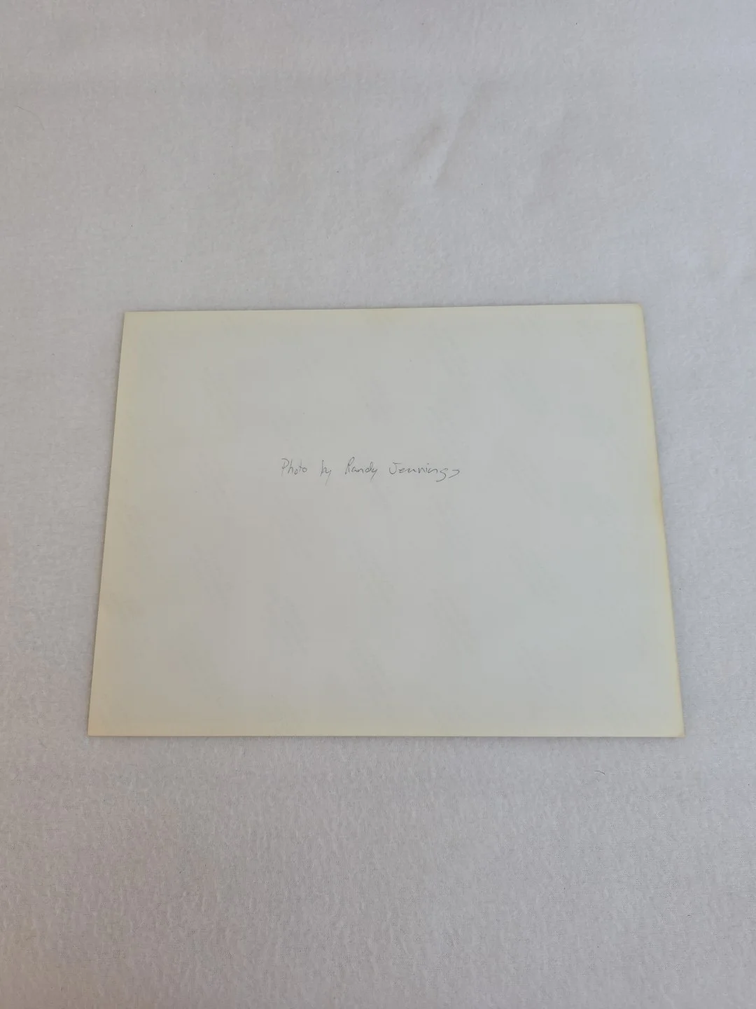 ✨ ​Vtg Jethro Tull Original Photo Signed Randy Jennings. Feat Ian A. Martin B., image 4