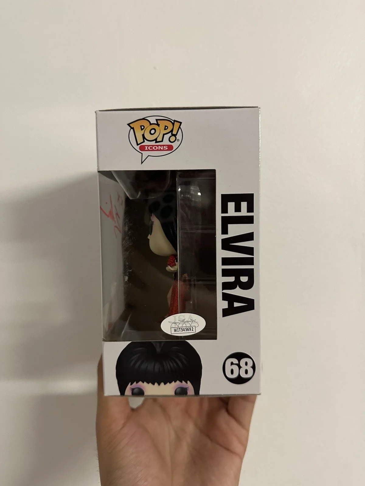 Cassandra Peterson — Funko Pop! Elvira #68 Diamond Edition Signed By Cassandra Peterson With COA JSA, изображение 4