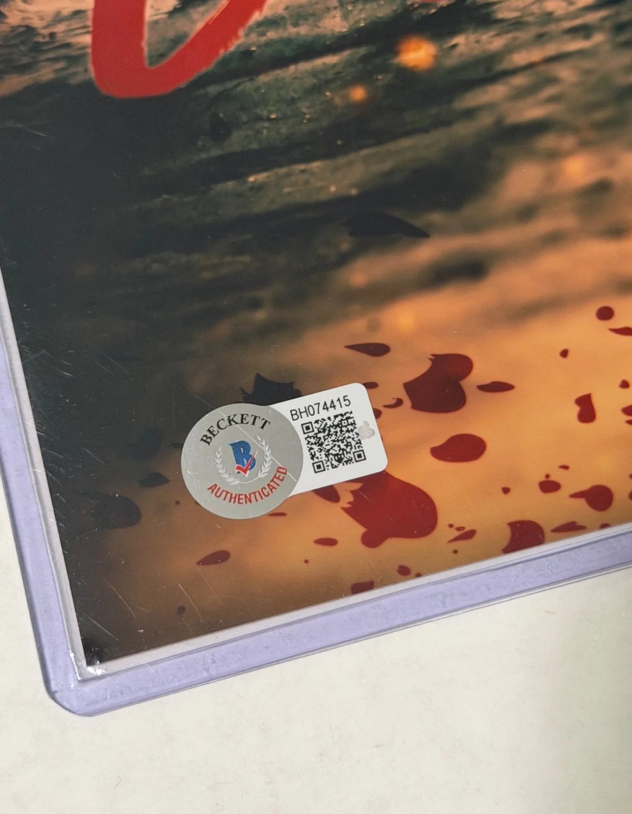 Richard Brake — Richard Brake Signed "Doomhead " Photo with/ Beckett COA, I'm Not Crazy, изображение 2