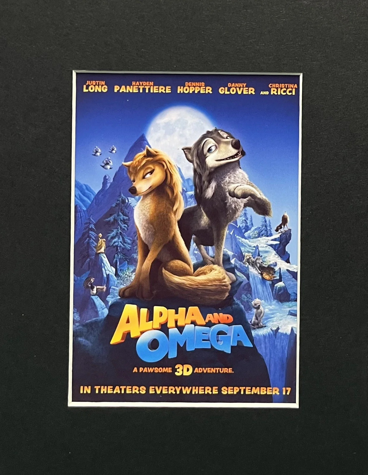 ALPHA And . OMEGA. . 35mm Film Cell Mounted Display, image 3