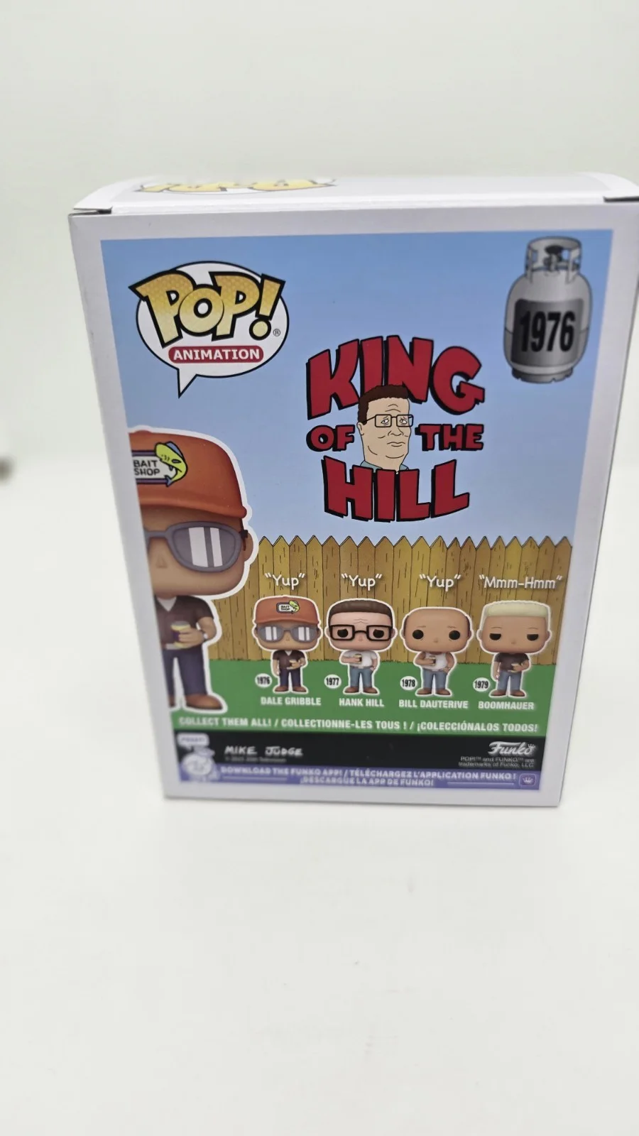 toby huss — Toby Huss Signed King Of The Hill Dale Gribble Funko Pop #1976 SWAU, изображение 3
