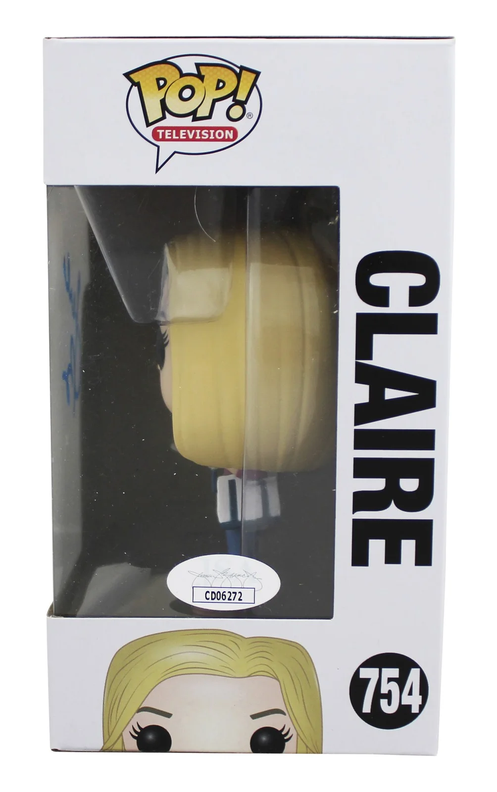Julie Bowen — Julie Bowen Modern Family Signed Claire #754 Funko Pop Vinyl Figure JSA #CD06272, изображение 3