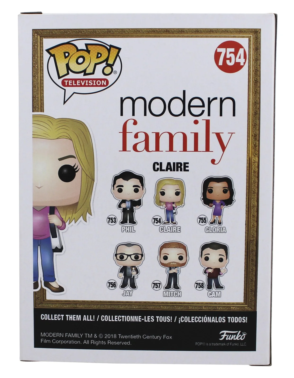 Julie Bowen — Julie Bowen Modern Family Signed Claire #754 Funko Pop Vinyl Figure JSA #CD06272, изображение 4