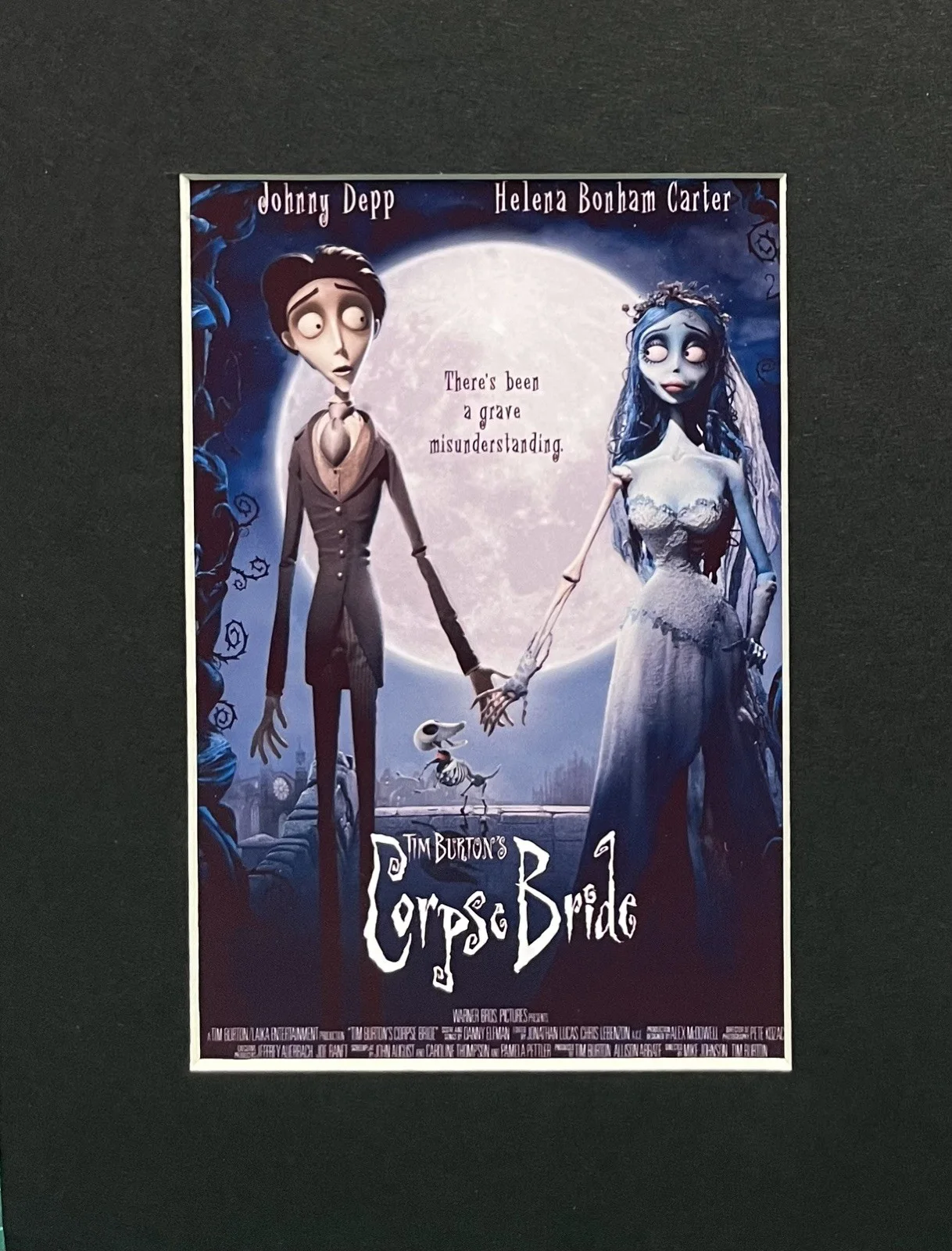 CORPSE BRIDE. Tim Burton. . 35mm Film Cell Mounted Display, image 3