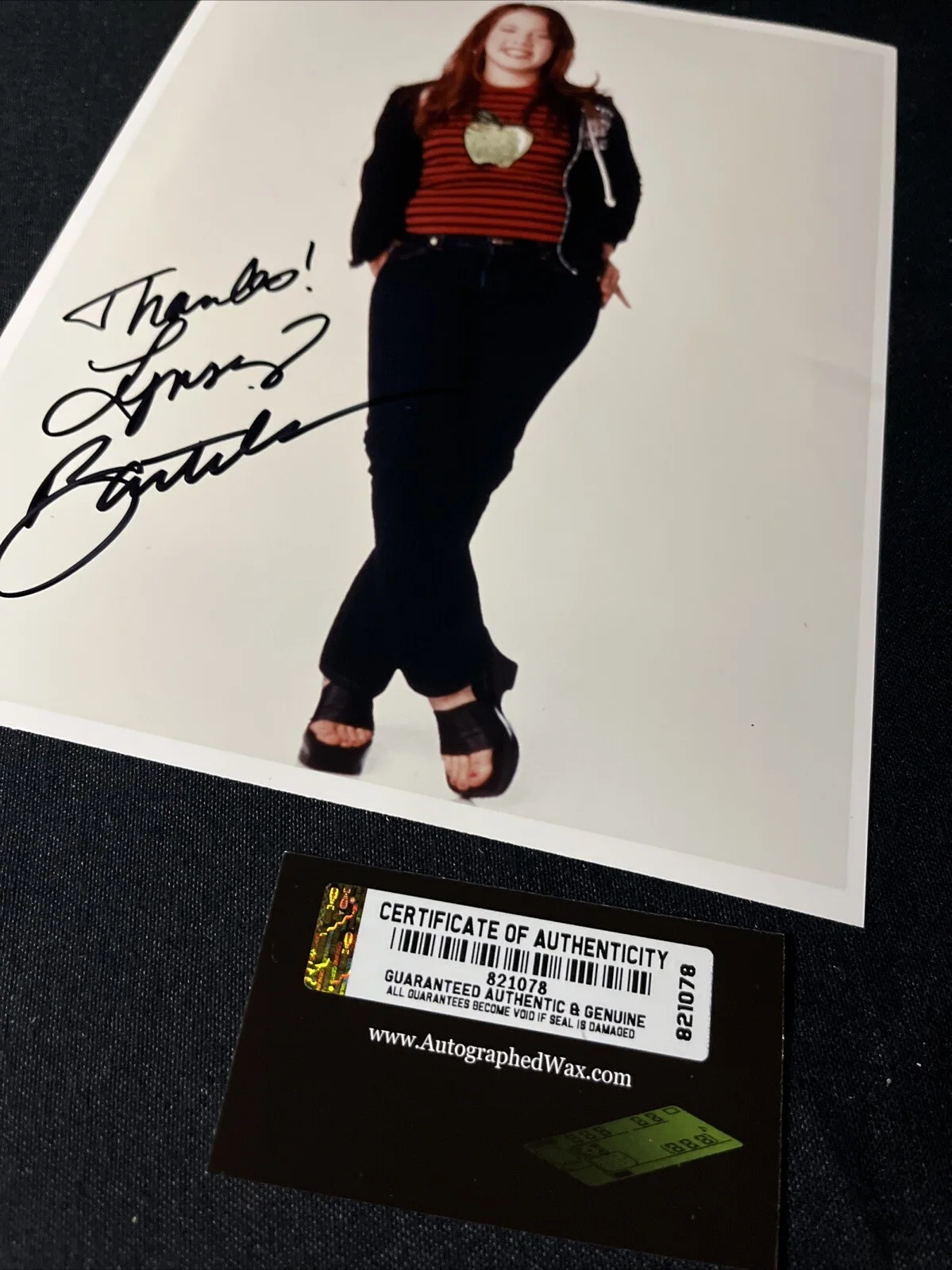 Lynsey Bartilson Autograph Photo 8x10 Movie Actor Film Signed star COA Rare, изображение 2