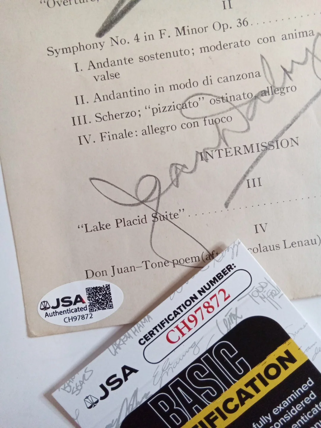 Jose Iturbi & Jean Dalrymple MGM Pianist Broadway Producer Signed Program JSA, image 3