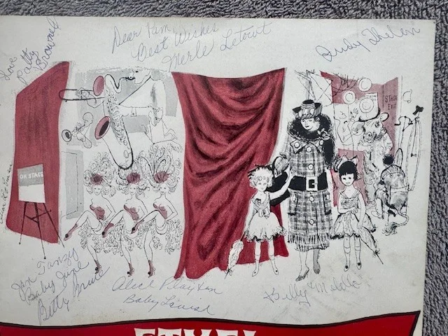 Ethel Merman — Ethel Merman Signed “Gypsy” Program – Original Cast, 18 Autos – Beckett LOA, image 5