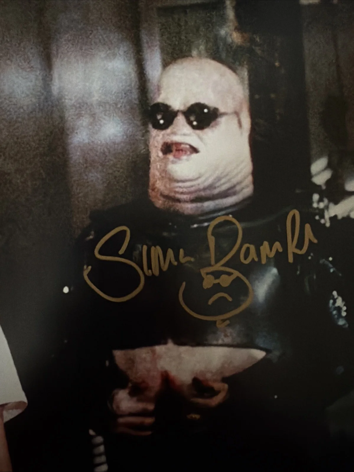 Simon Bamford Hellraiser signed Butterball Cenobite 8x10 JSA Autograph, image 2