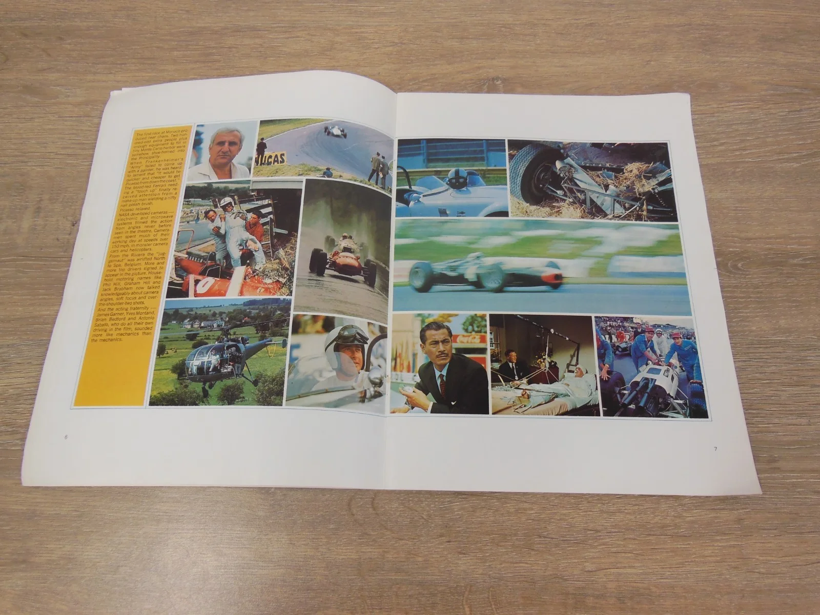 Cinerama Grand Prix Movie Brochure James Garner, изображение 3