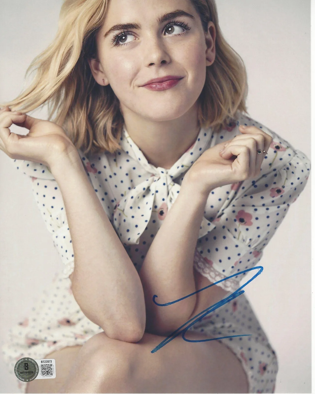 KIERNAN SHIPKA SIGNED 'GOODBYE GIRL' 8x10 PHOTO SEXY ACTRESS BECKETT BAS COA, изображение 2