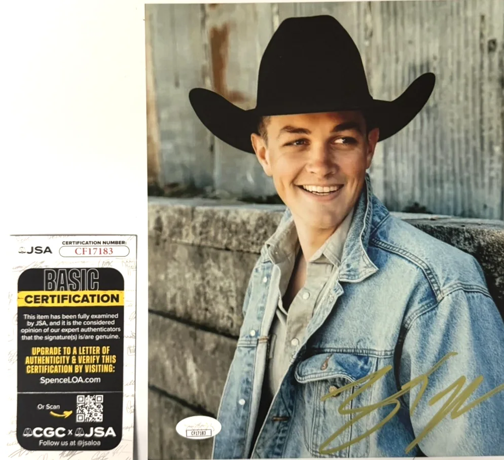 Zach Top Signed 8x10 Photo Autograph JSA COA CF17183 Country Music Rising Star, изображение 3